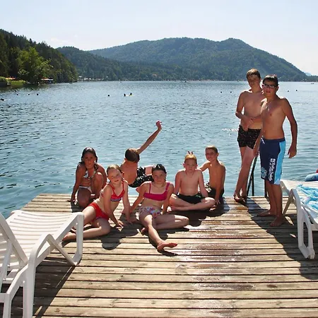 Sunny Holiday On Lake Klopeiner With Balcony And Private Beach Apartment *